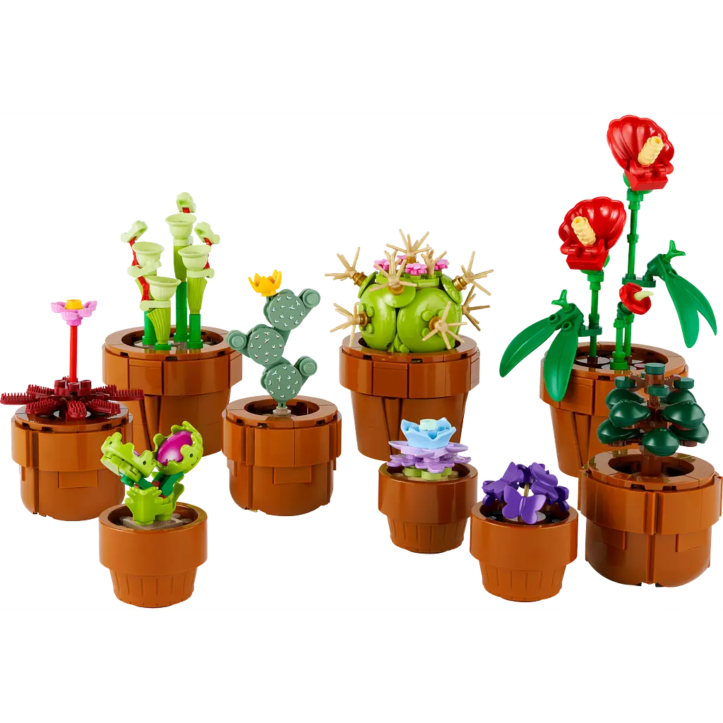 Уценка. Конструктор LEGO Botanicals Миниатюрные растения 758 деталей (10329) - фото 3