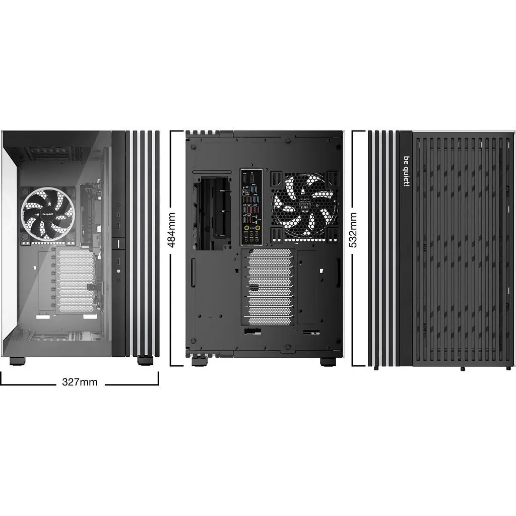 Корпус be quiet! Light Base 900 FX Tempered Glass Black (BGW71) [134575] - фото 6