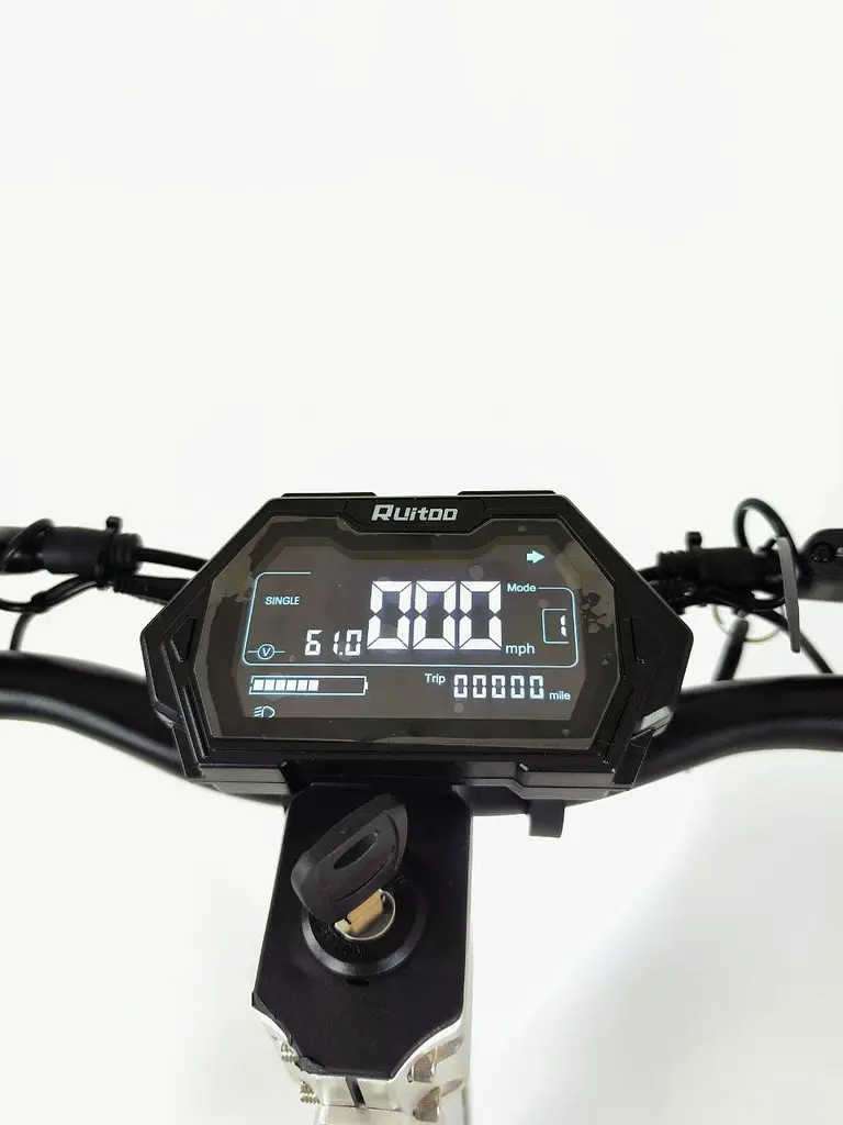 Електросамокат двомоторний Ruitoo T3 MAX (2х2800W, 60V, 30Ah) Білий - фото 9