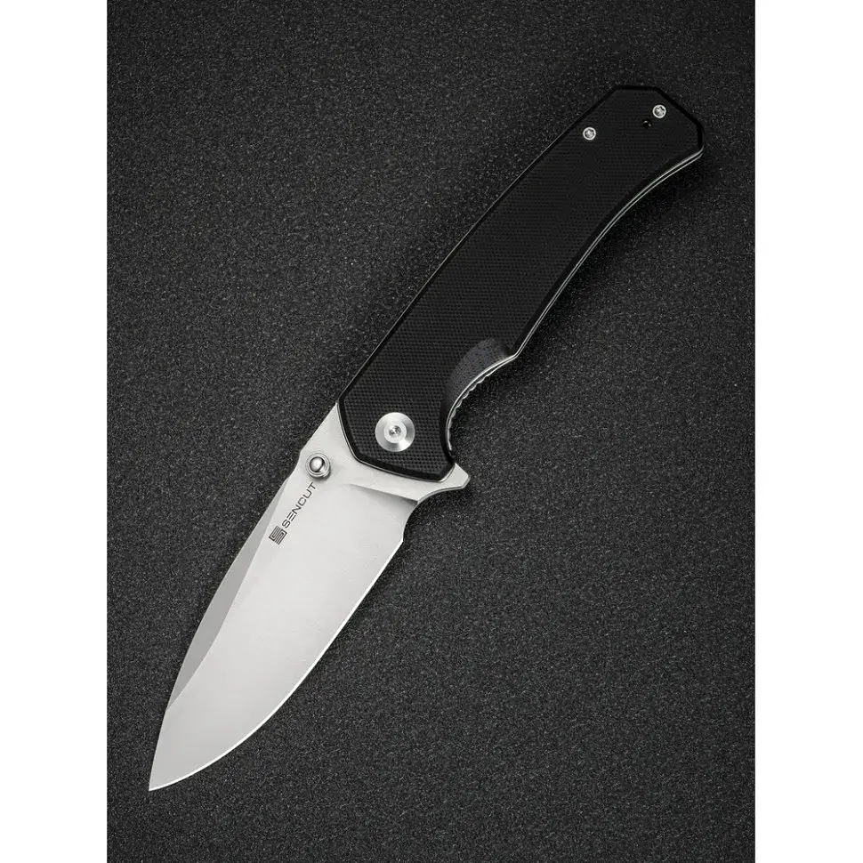 Ніж Sencut Skarnax, Black G10, Satin (S24025-1) - фото 8