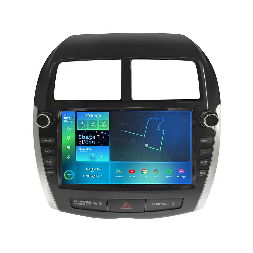 Штатна магнітола TORSSEN 2K Mitsubishi ASX/Outlander sport V2 FL10 4+64Gb 4G Carplay DSP