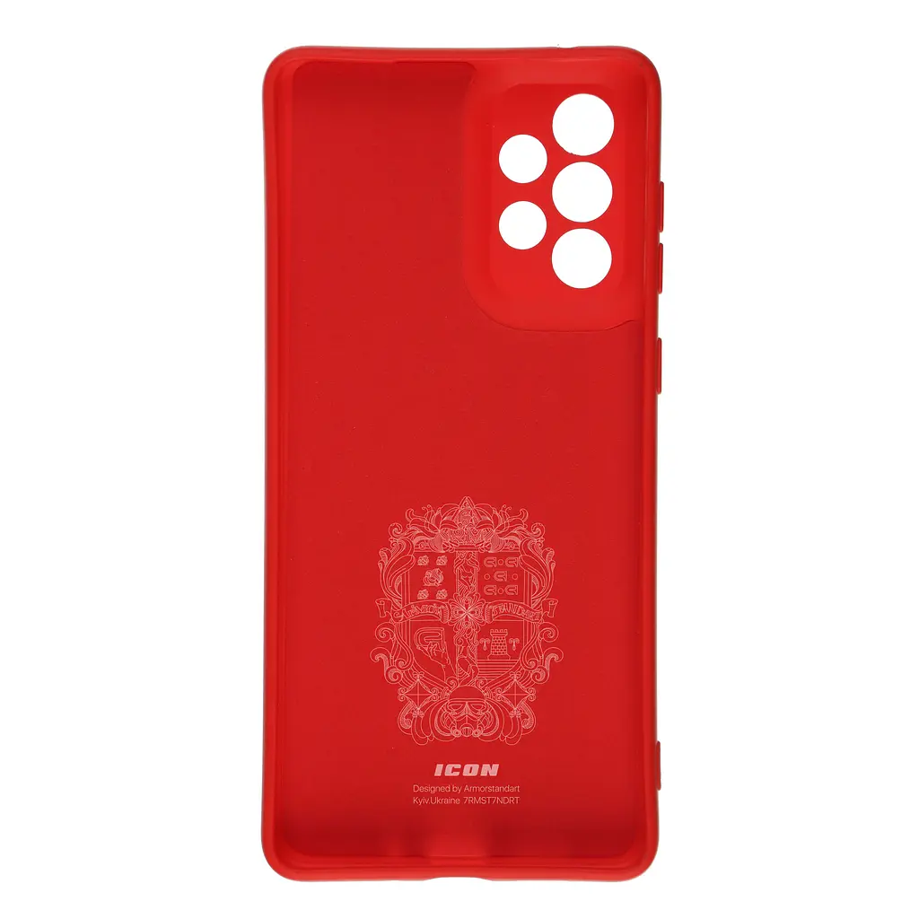 Чехол ArmorStandart ICON для Samsung A73 5G (A736) Camera cover Red (ARM61663) - фото 2