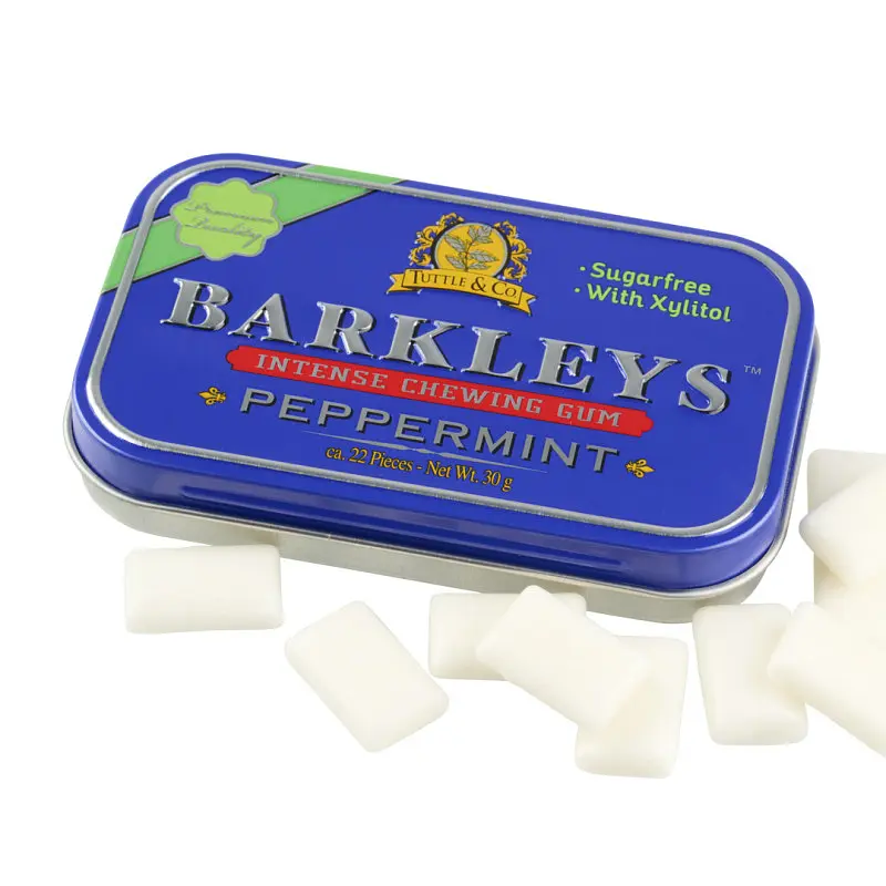 Жувальна гумка Barkleys Chewing Gum Peppermint Sugar Free 30г - фото 2