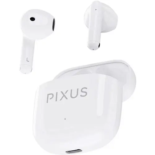 Навушники бездротові Muse TWS, White, Bluetooth 5.3, мікрофон Pixus teh0028023 - фото 2