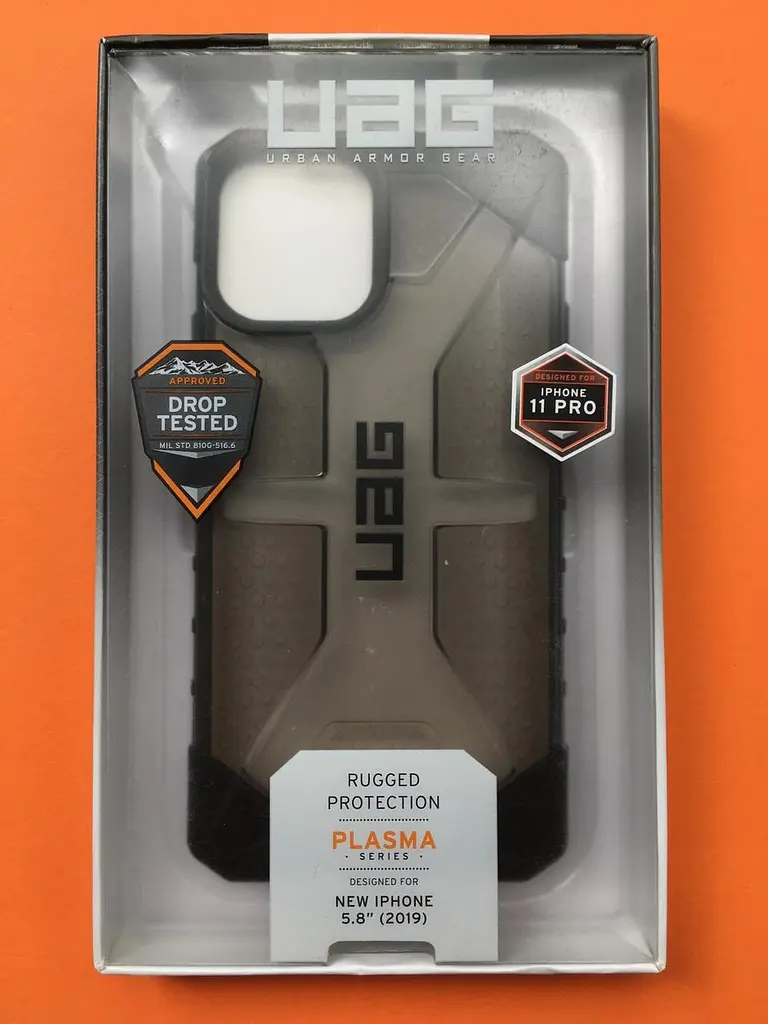 Чохол прозорий протиударний UAG Plasma (Original) 111703115050 для iPhone 11 Pro (5.8") Ash - фото 9