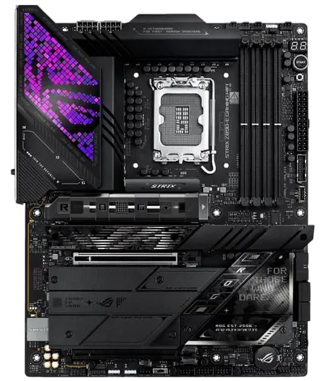 Материнська плата Asus Z890-E ROG Strix Gaming Wi-Fi LGA 1851 (ROG STRIX Z890-E GAMING WIFI) - фото 2