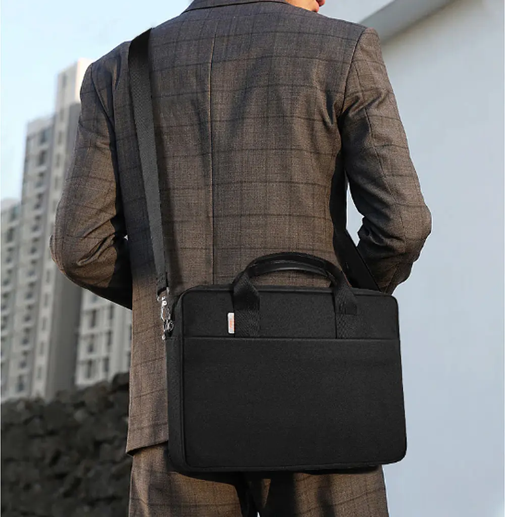 Сумка для ноутбука Wiwu Minimalist Pro Laptop Bag 14" Black [91647] - фото 5