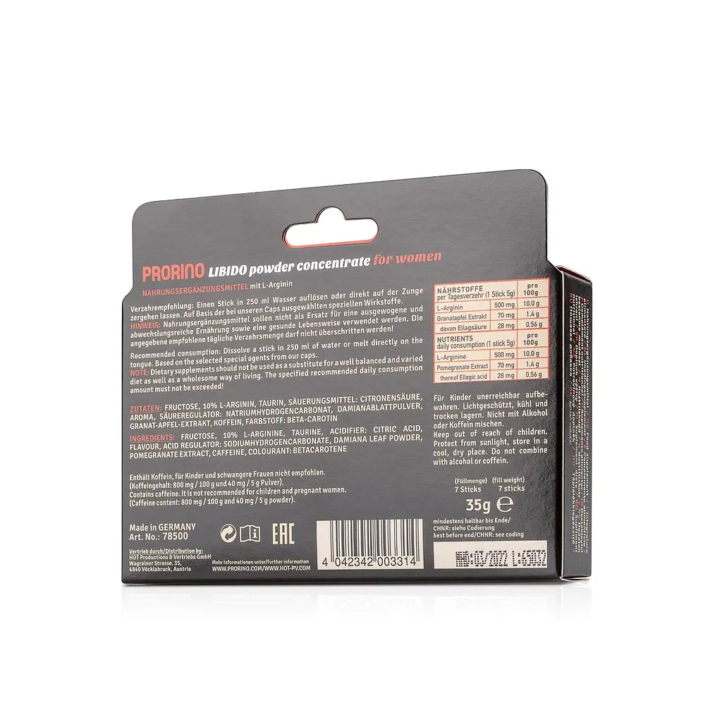 Харчова добавка для жінок Prorino Libido Powder, 7 саше - фото 5