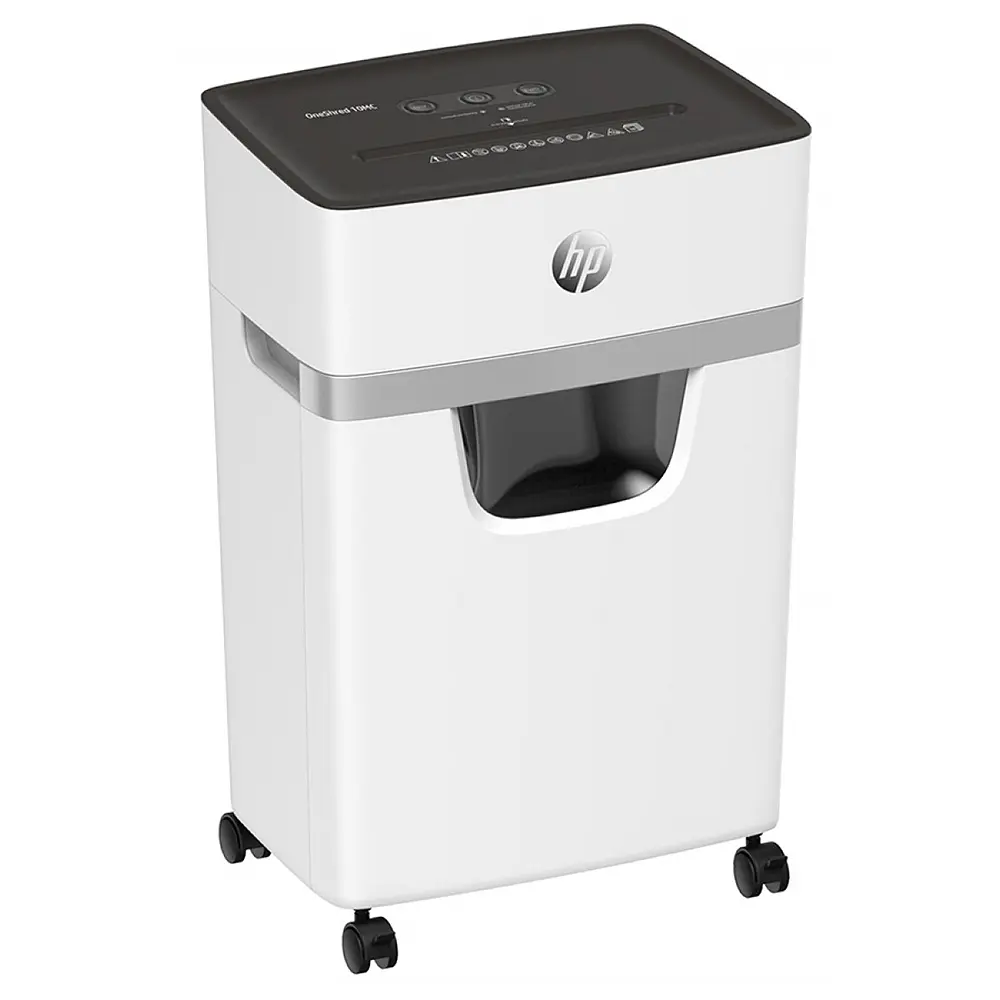 Знищувач документів HP OneShred 10MC, A4, 80g х 10 листів, 2*15, 20 л., P-5 - фото 3
