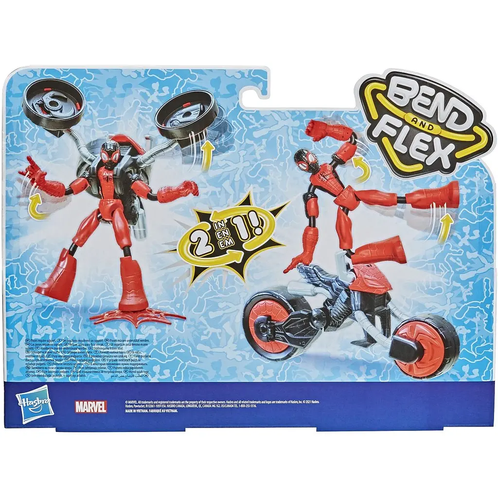 Ігрова фігурка Hasbro Людина-Павук на мотоциклі (F0236) - фото 5