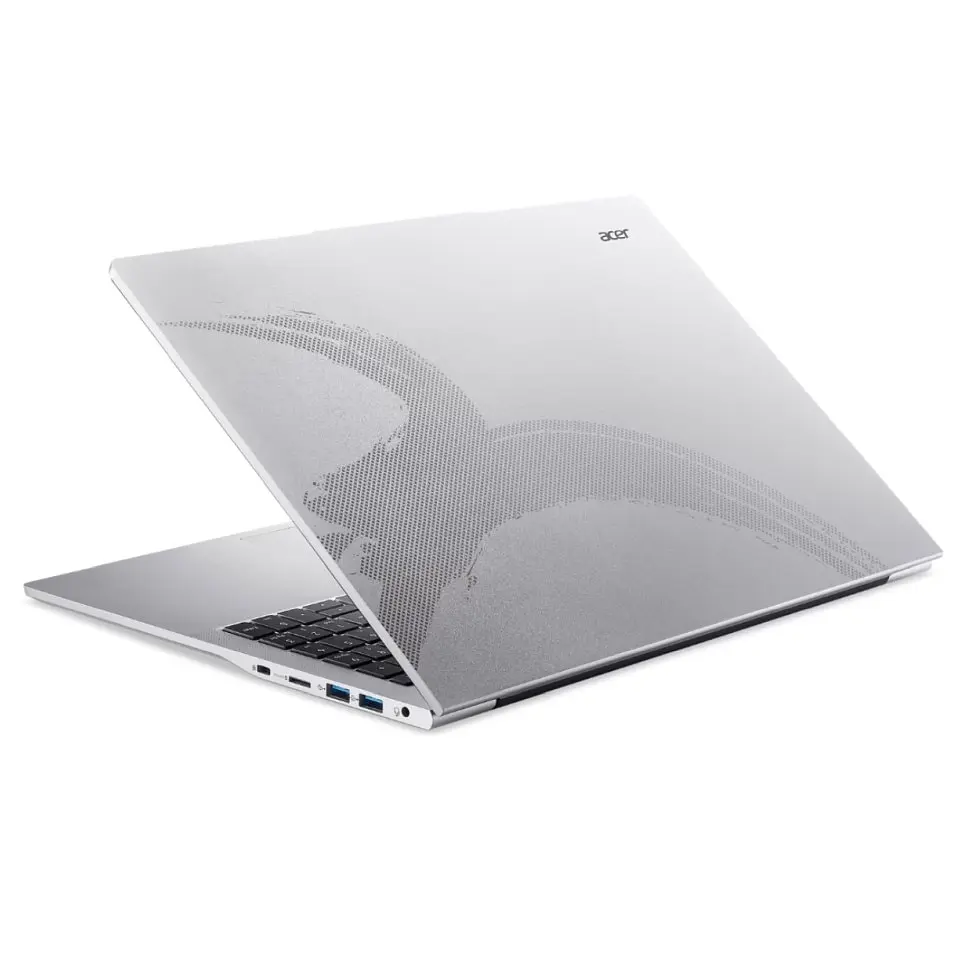 Ноутбук Acer Aspire Lite 16 AL16- 52P- 50A8, NX. J5SEX. 001, 16, Intel Core i5- 1334U (10 ядер), Intel Iris Xe, 16GB 4800MHz (1x16GB) DDR5, Silver - фото 5