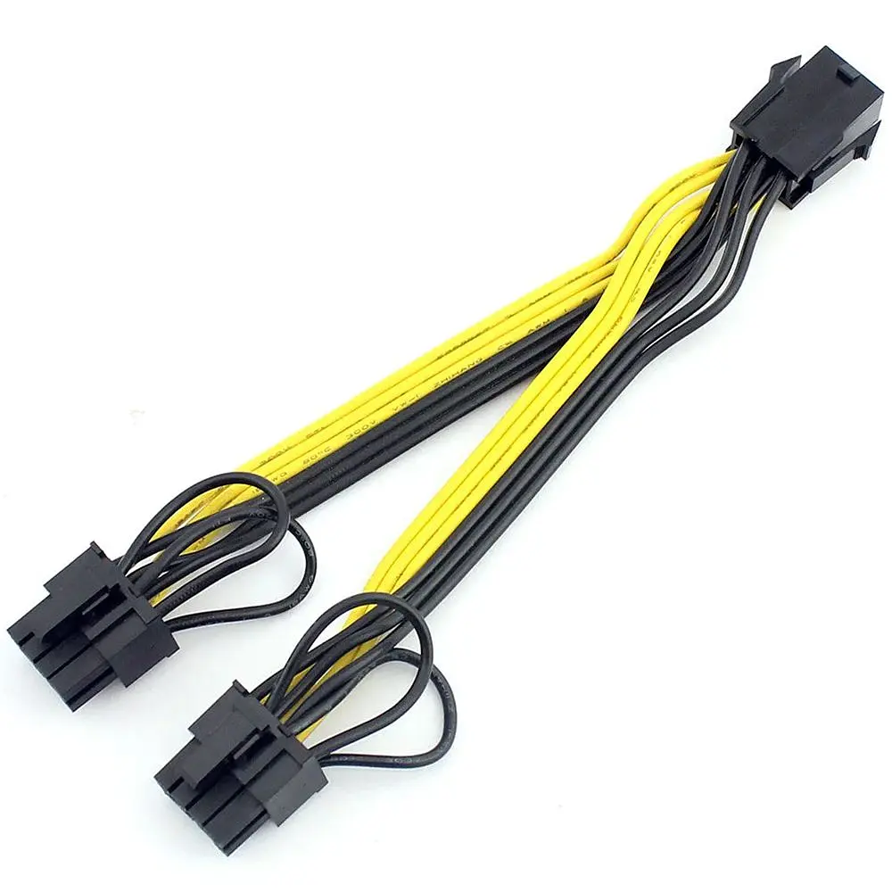 Кабель живлення для відеокарти ATX 6pin на 8pin (6+2), 50см (S0932) - фото 3