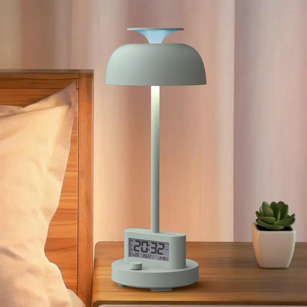 LED лампа настiльна Videx VL-TF24G 8W 4000K з акумулятором та RGB зелена (VL-TF24G) - фото 12