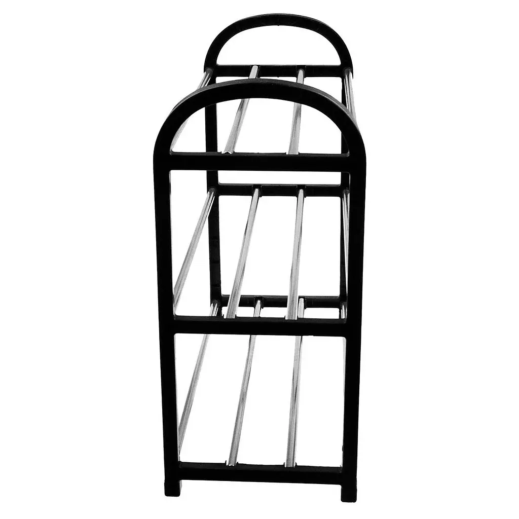 Підставка для взуття Shoe Racks на 3 яруси, полиця для взуття в передпокій — стелаж для зберігання взуття - фото 8