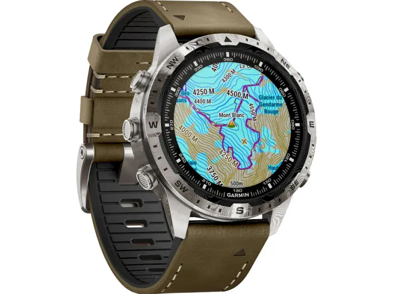 Смарт-годинник Garmin MARQ (Gen 2) Adventurer - Damascus Steel Edition (010-03393-30/31) - фото 2