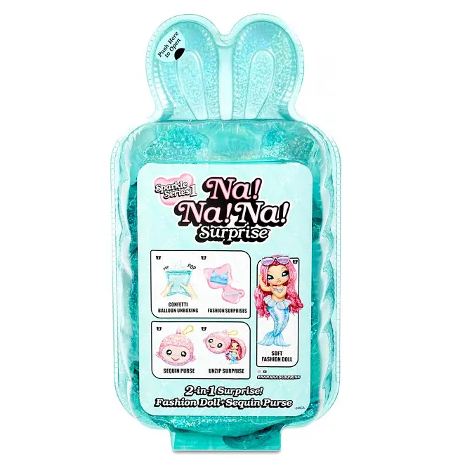 Игровой набор с куклой Na! Na! Na! Surprise Sparkle S3 W1 Андрэ Аваланче, с аксессуарами (573784) - фото 5