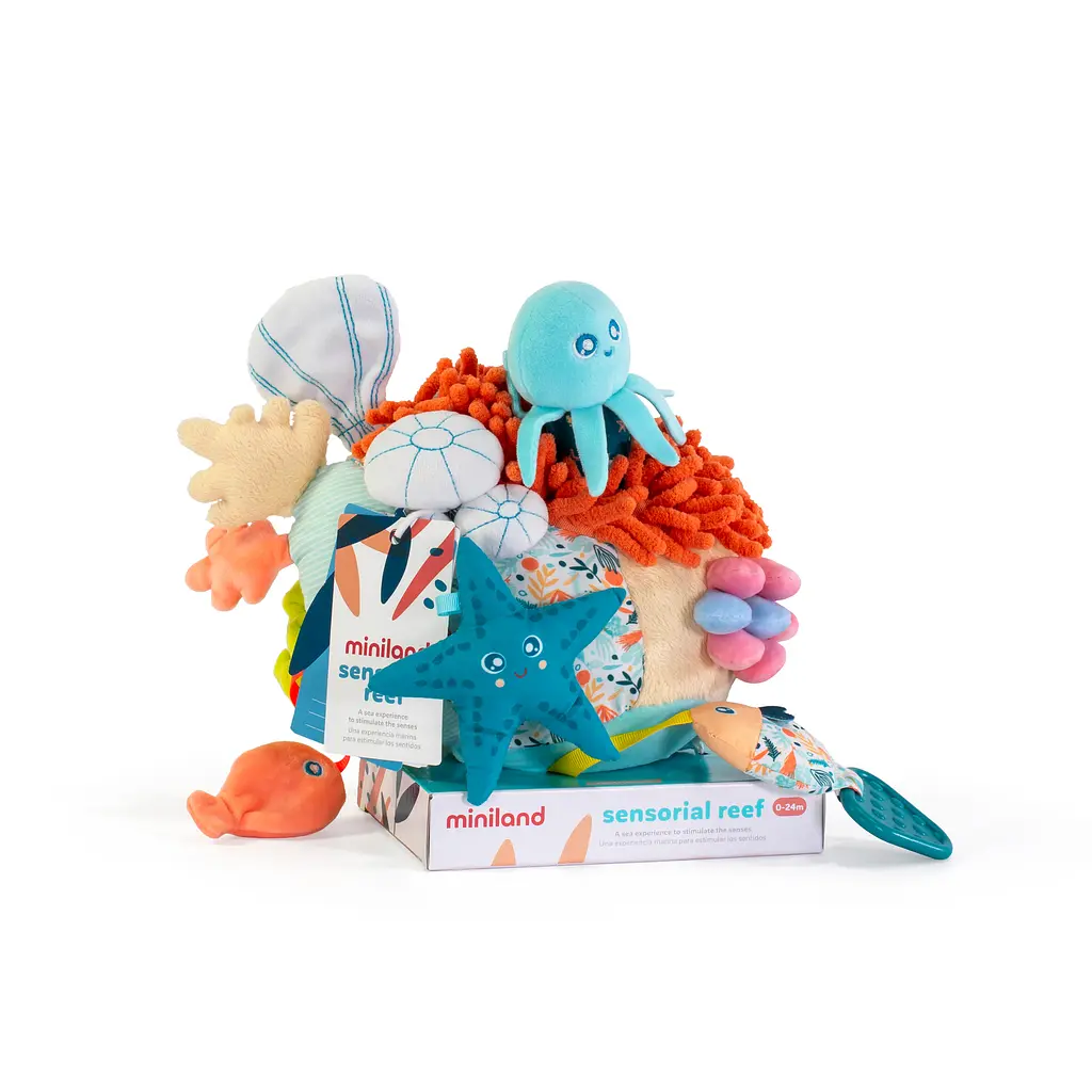 Развивающая сенсорная игрушка Miniland Sensorial Reef (75001) - фото 8