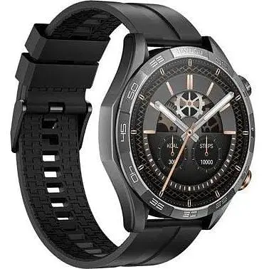 Смарт-годинник Haylou Solar 5 LS20 Black (Silicone + Stainless steel strap) - фото 5