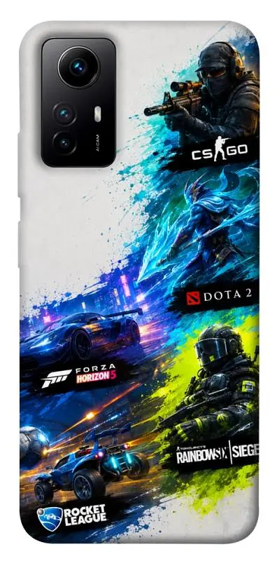 TPU чохол Demsky Full Throttle для Xiaomi Redmi Note 12S