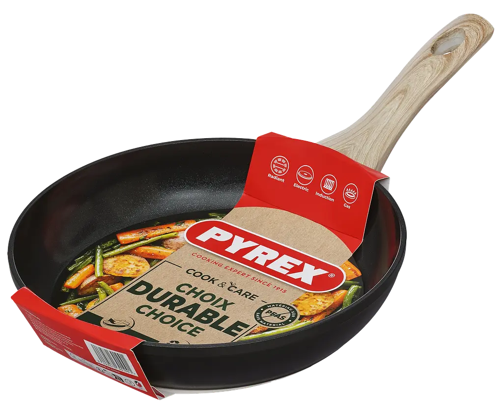 Сковорода Pyrex Cook&Care 22 см классическая - фото 7