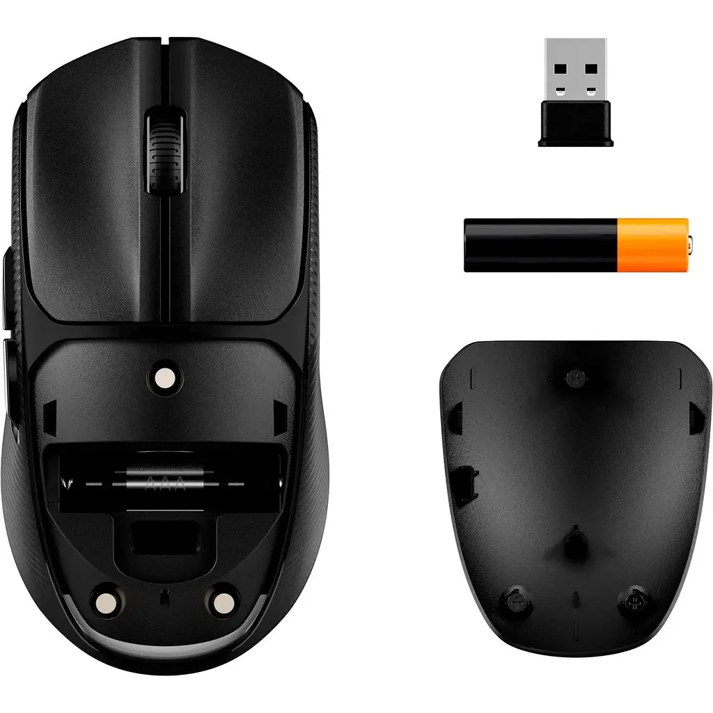 Миша HyperX Pulsefire Fuse Wireless Black (A1KY6AA) [130025] - фото 11