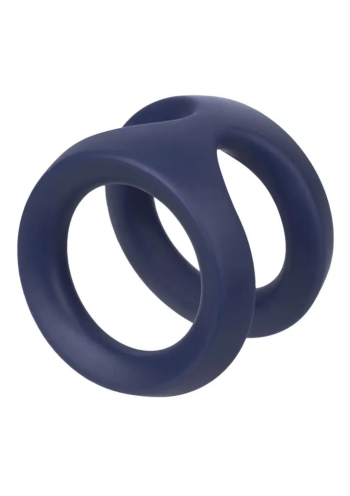 Ерекційне кільце Calexotics Viceroy Dual Ring, 3,2 см (синій) - фото 10