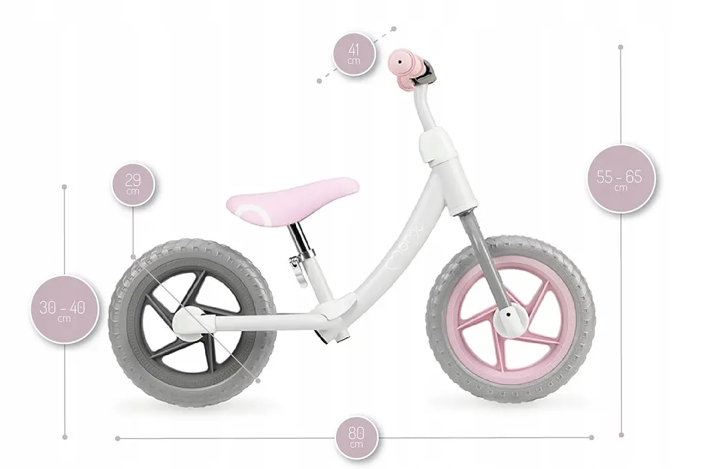 Велобег MoMi Ross Pink - фото 5