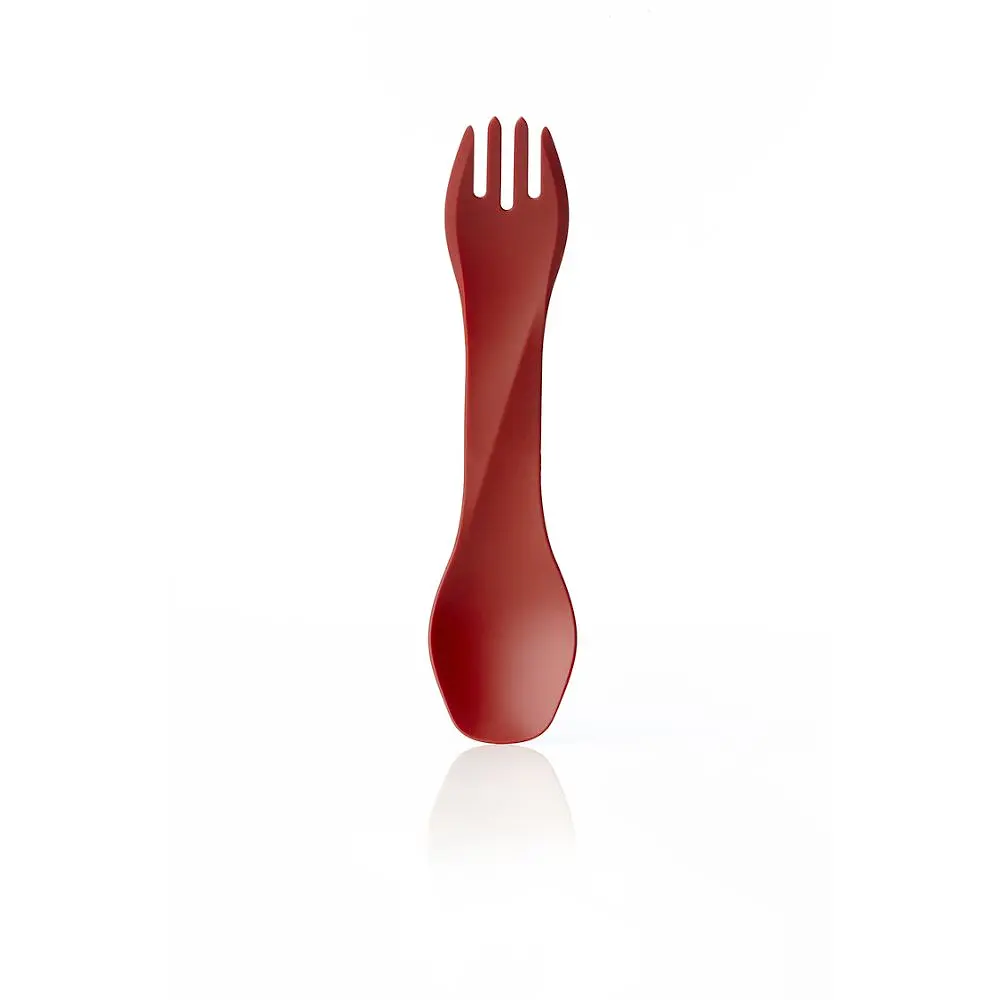 Ложка-вилка Humangear GoBites Uno Mini 3-Pack Red/Gray/Orange (1054-022.0074) - фото 3