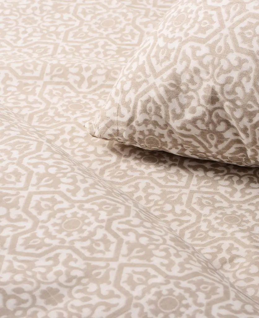 Комплект постільної білизни Полуторний 150х200 см Grandeco Cream SOHO pbe0050821 - фото 3
