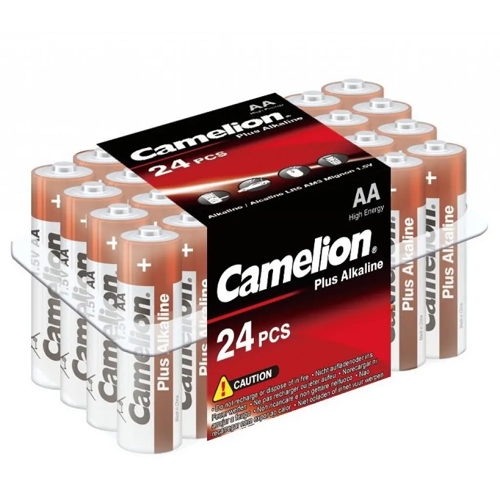 Батарейка Camelion AA Plus Alkaline LR6 * 24 (LR6-PB24)