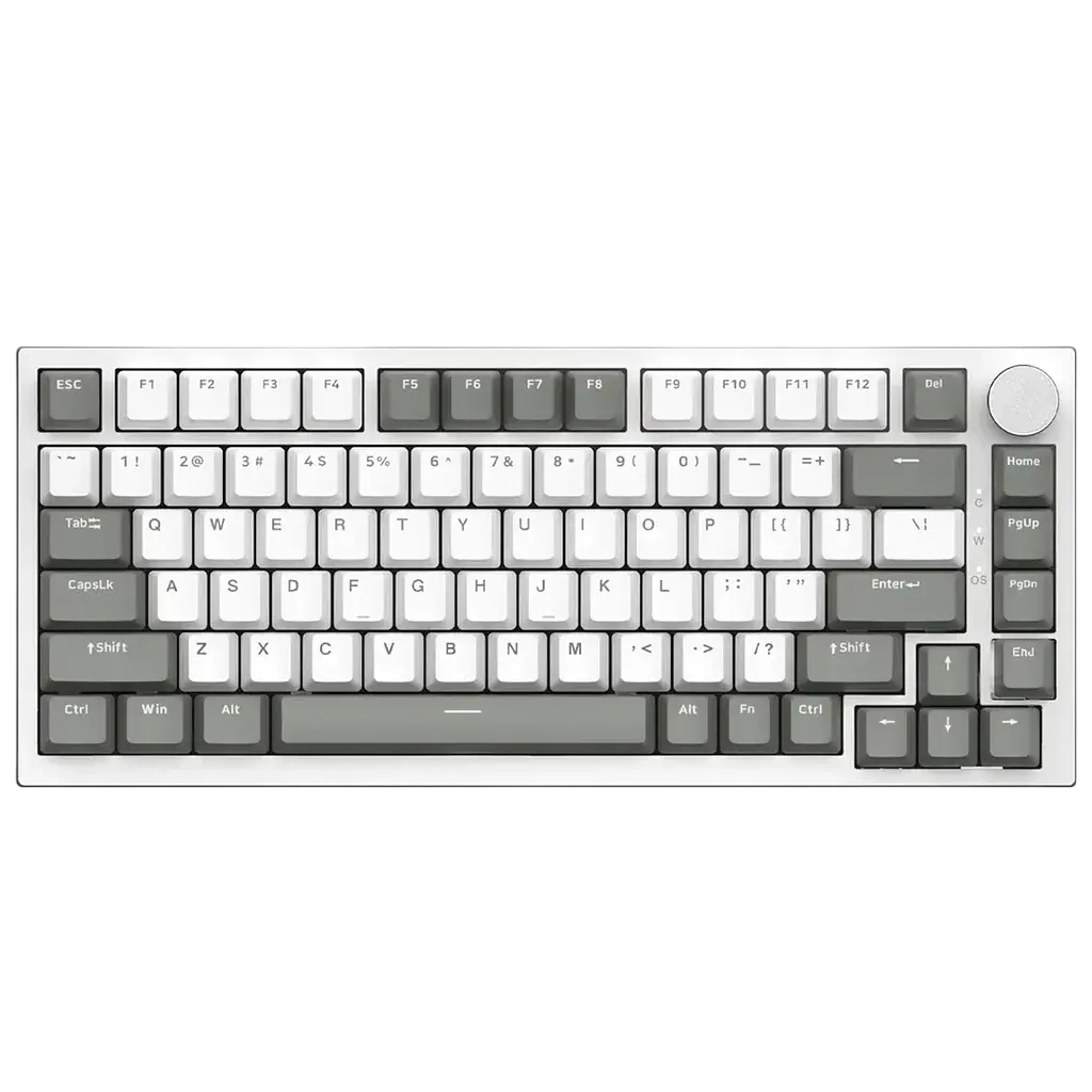 Клавіатура Ajazz AK820 White Grey - фото 2