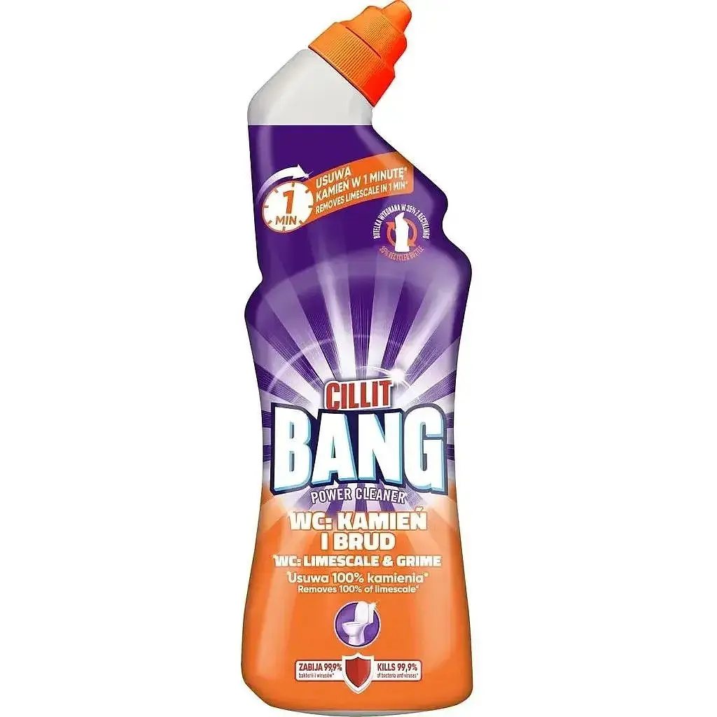 Засіб для чищення унітазу Cillit Bang Expert Цитрус 750 мл