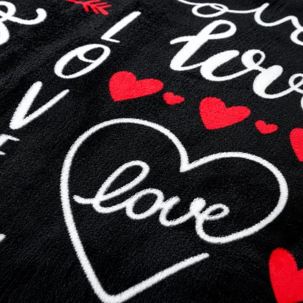 Плед Love You флісовий велсофт Love ly9135 150x200 см - фото 2