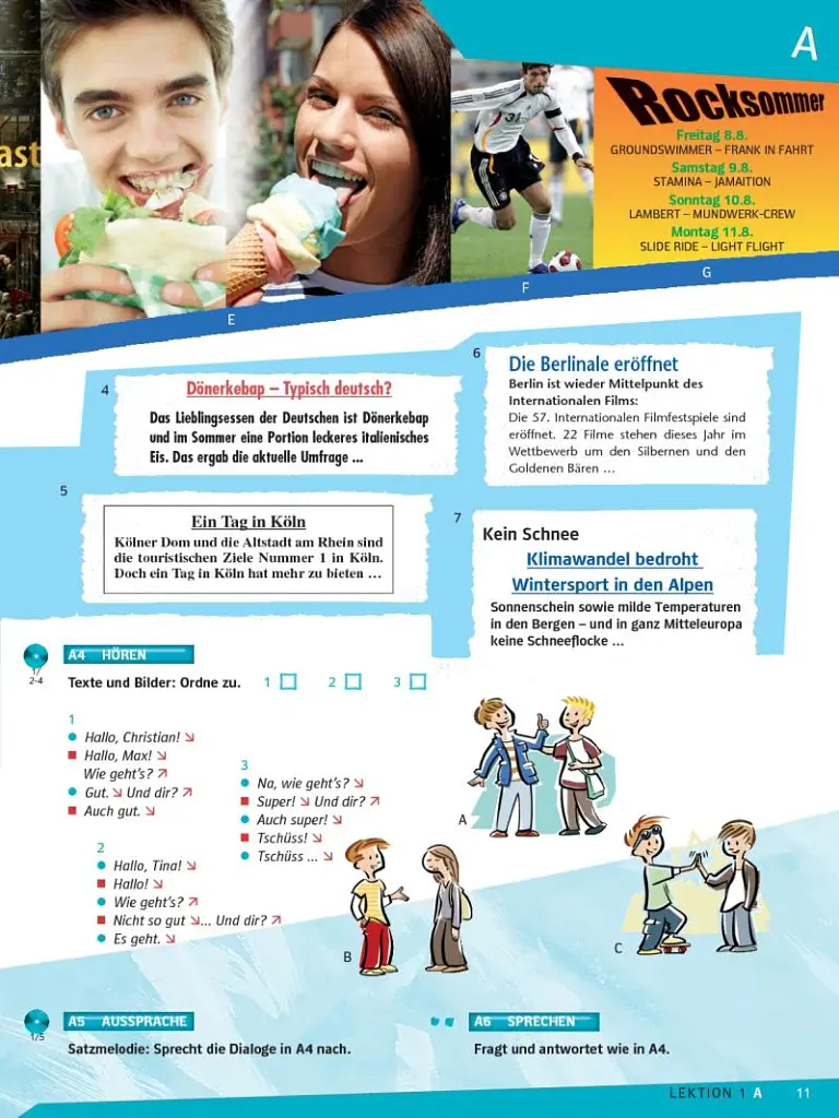 deutsch.com 1 Kursbuch A1 - Сара Вісент - фото 3