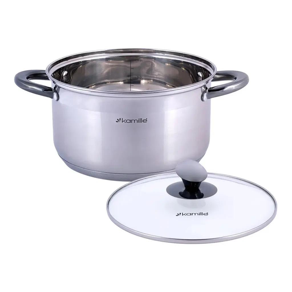Каструля з кришкою Kamille KM-4920 1.5 л 16 см - фото 4