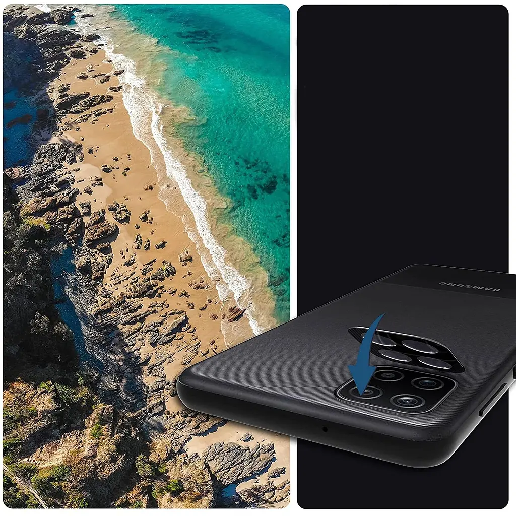 Захисне скло BeCover для камери Samsung Galaxy A22 SM-A225 (706620) - фото 3