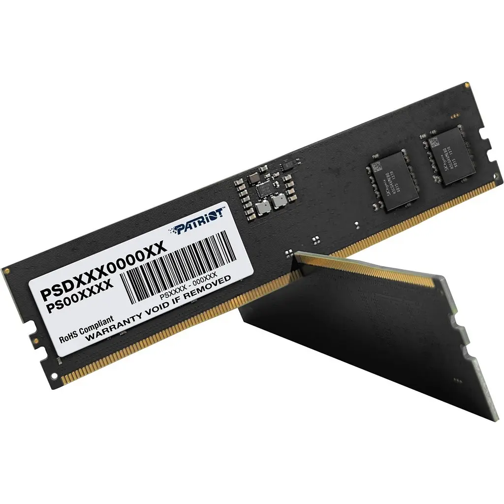 Модуль пам'яті DDR5 Patriot Signature Line 2x8 ГБ 4800 МГц чорний (PSD516G4800K) [175536] - фото 5