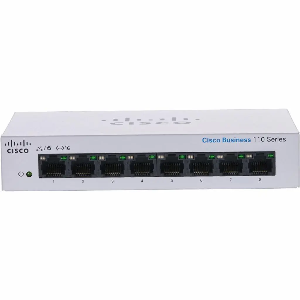 Комутатор мережевий Cisco CBS110-8T-D-EU - фото 2