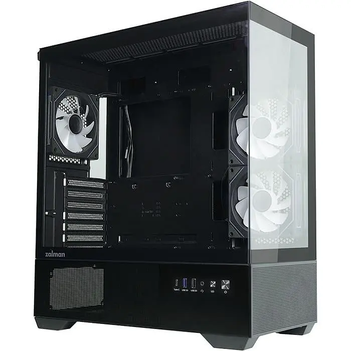 Корпус Zalman Chronix без БП Black (CHRONIXBLACK) - фото 2