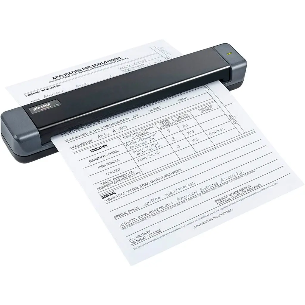 Протяжный сканер Plustek MobileOffice S410 Plus (0314TS) [160137] - фото 6