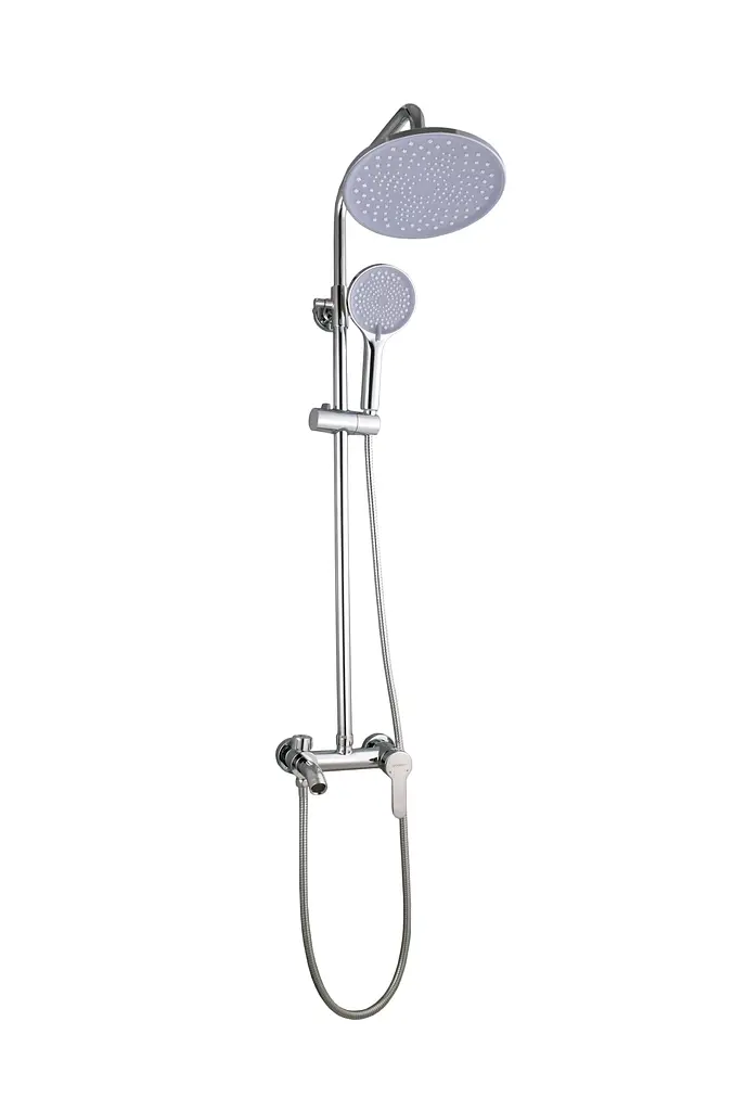 Душова система DOMINO ELLIPSE DCC-0002 змішувач з верхнім душем і ручною лійкою для ванної кімнати - фото 5