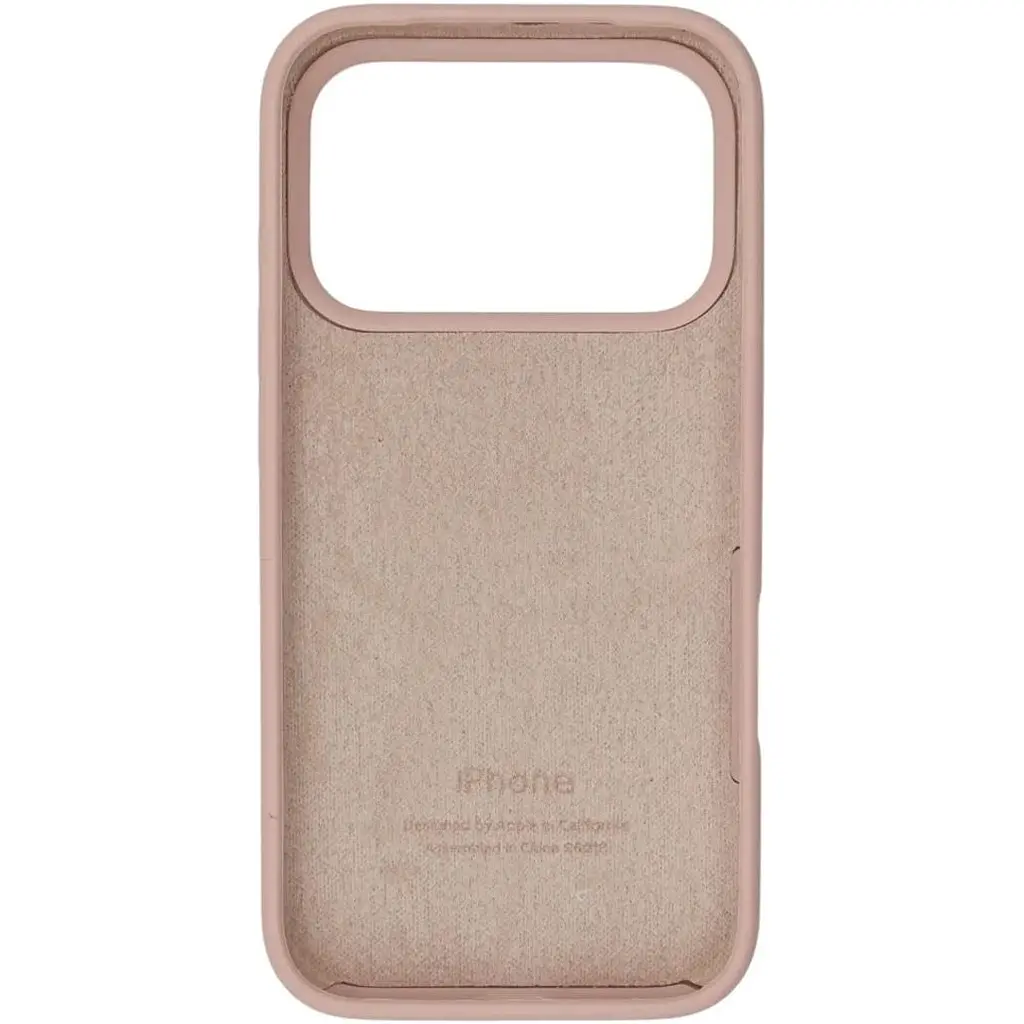 Чохол Silicone Case для Apple iPhone 17 Pro Pink Sand AA [145212] - фото 2