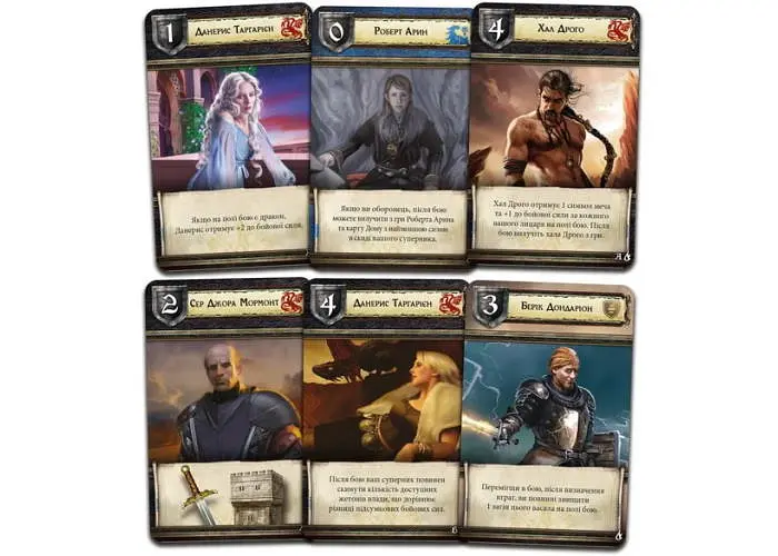 Настольная игра Geekach Games Игра престолов. Второе издание - Мать драконов (A Game of Thrones: Mother of Dragons) (укр.) (GKCH0277) - фото 5