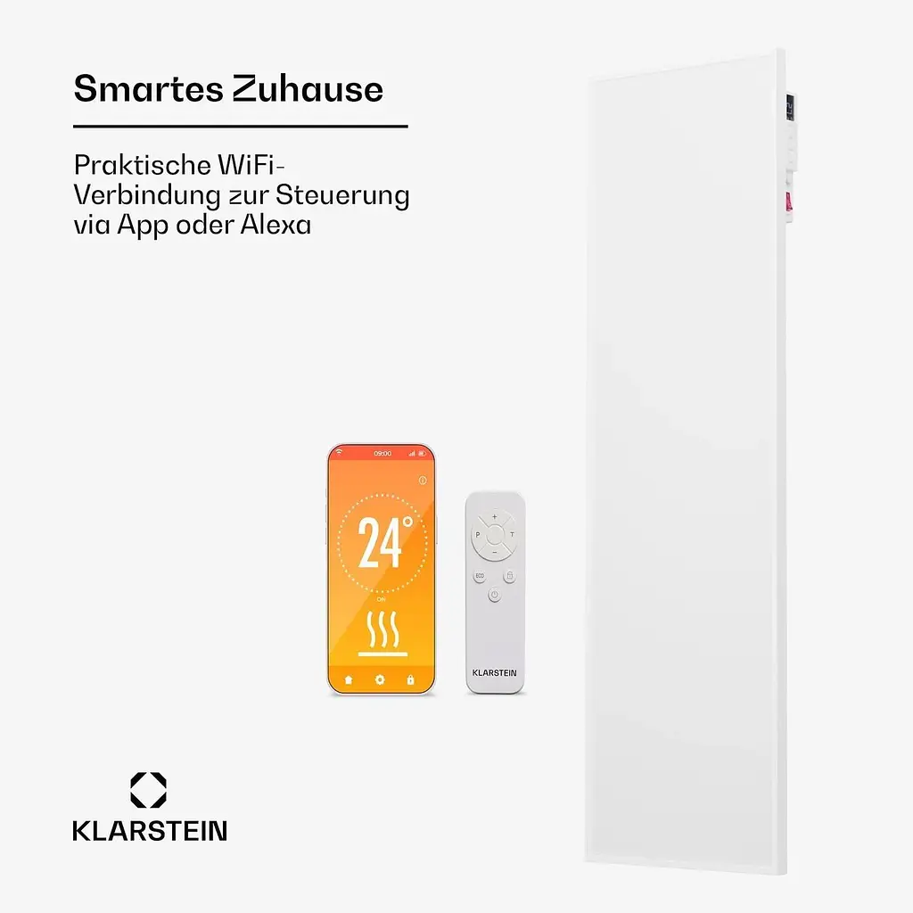 Инфракрасный обогреватель Klarstein Wonderwall Air Smart 320 (10045440) - фото 5