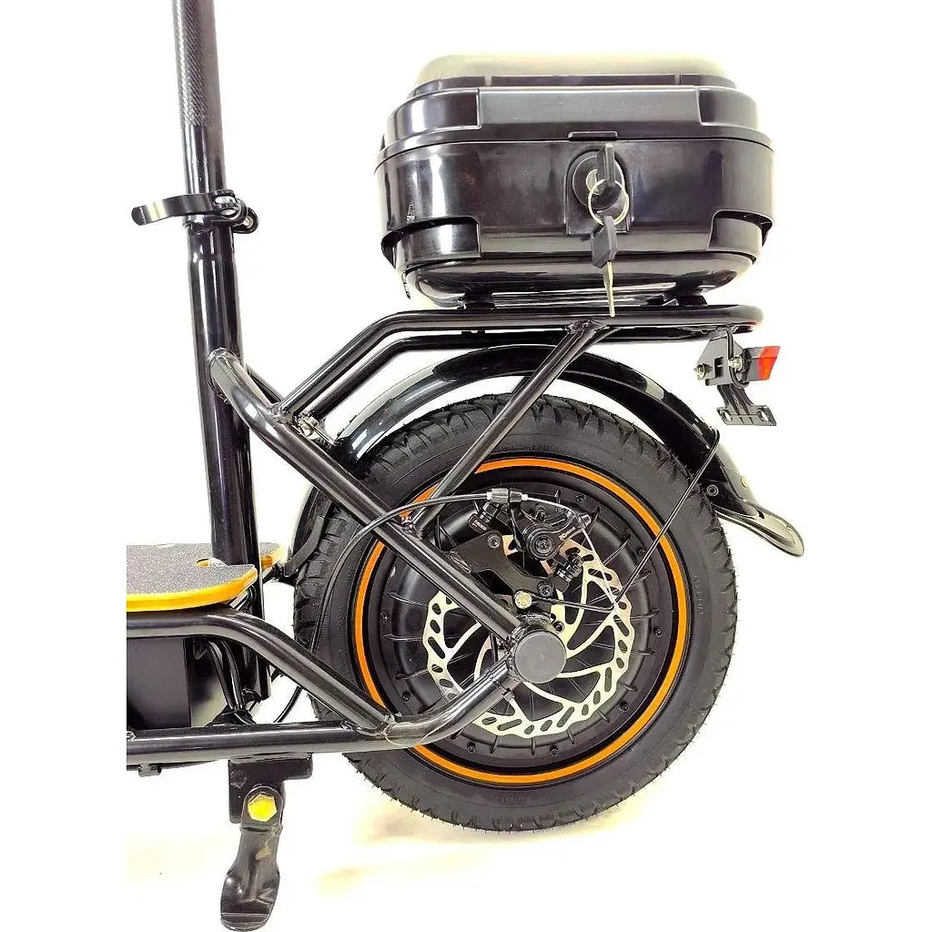 Электросамокат Cruiser C1 Pro 14" (1000W 48V 24Ah) корзина + пластиковый бокс - фото 11