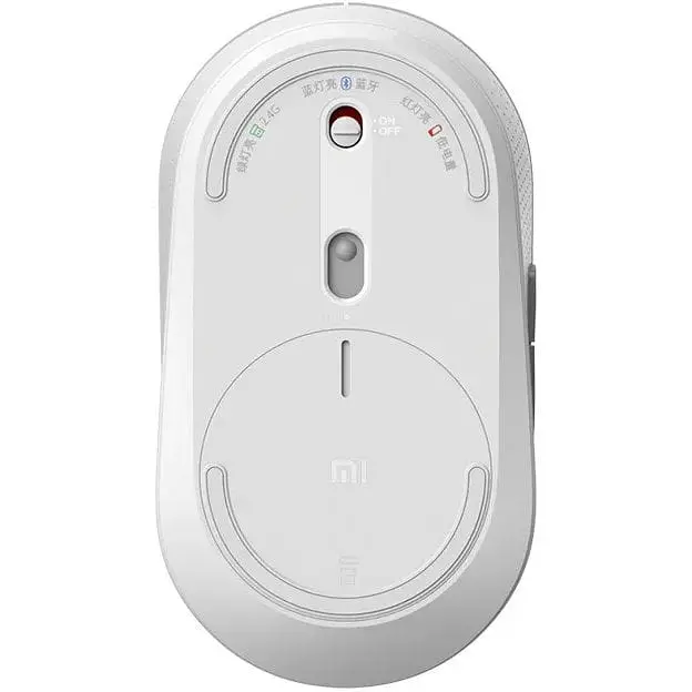 Бездротова миша Xiaomi Wireless Mouse Silent Edition Dual Mode HLK4040GL біла - фото 5