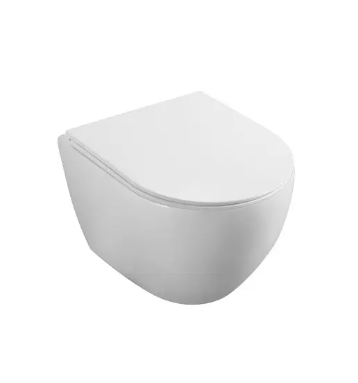Унітаз підвісний Mixxus Premium Ellipse-0308-T3 система змиву Tornado 3.0 (MP6676) - фото 2