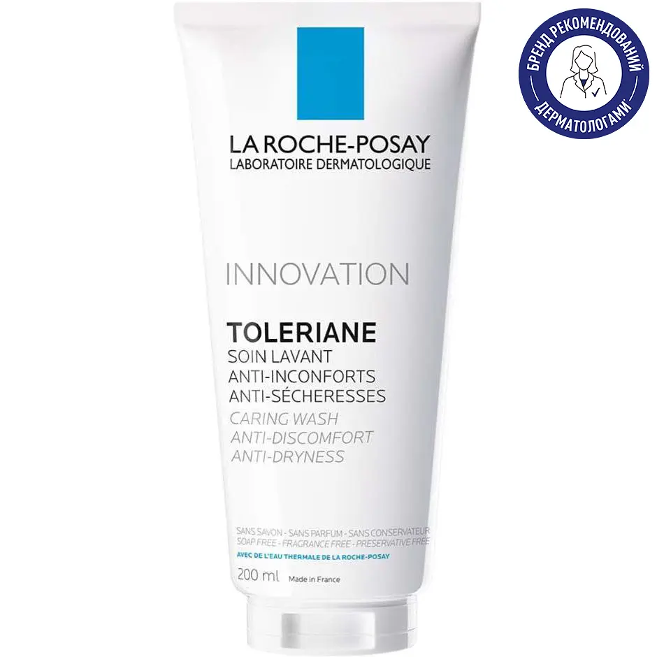 Очищаючий крем-гель La Roche-Posay Toleriane для чутливої шкіри 200 мл - фото 2