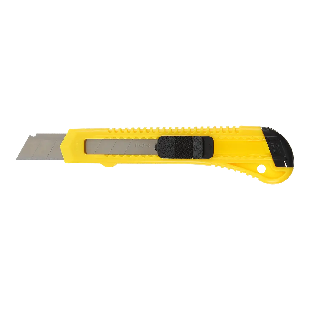 Канцелярский нож Buromax Jobmax с механическим фиксатором лезвия 18 мм. - фото 2