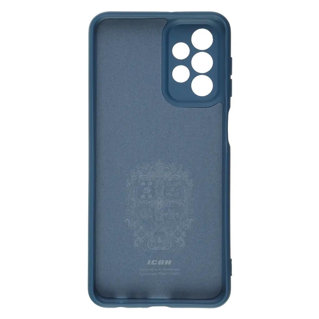 Чехол ArmorStandart ICON для Samsung A23 (A235)/A23 5G (A236) Camera cover Dark Blue - фото 2